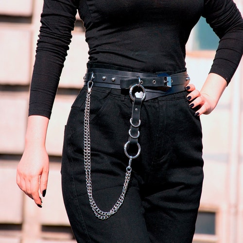 Black Wide Leather Belt Christmas Gift waist Corset Belt | Etsy