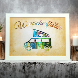 Wunscherfüller Geldgeschenk DIY Träume erfüllen Geschenkidee für jeden Anlass Geburtstag Reise Auto Führerschein Urlaub Hochzeit