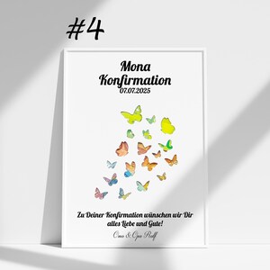 Personalisiertes Geldgeschenk Konfirmation Geschenk zur Konfirmation Junge Mädchen personalisiertes Geschenk Fische Konfirmation
