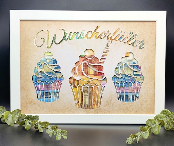 Wunscherfüller Geldgeschenk DIY Träume erfüllen Geschenkidee für jeden Anlass Geburtstag Reise Auto Führerschein Urlaub Hochzeit
