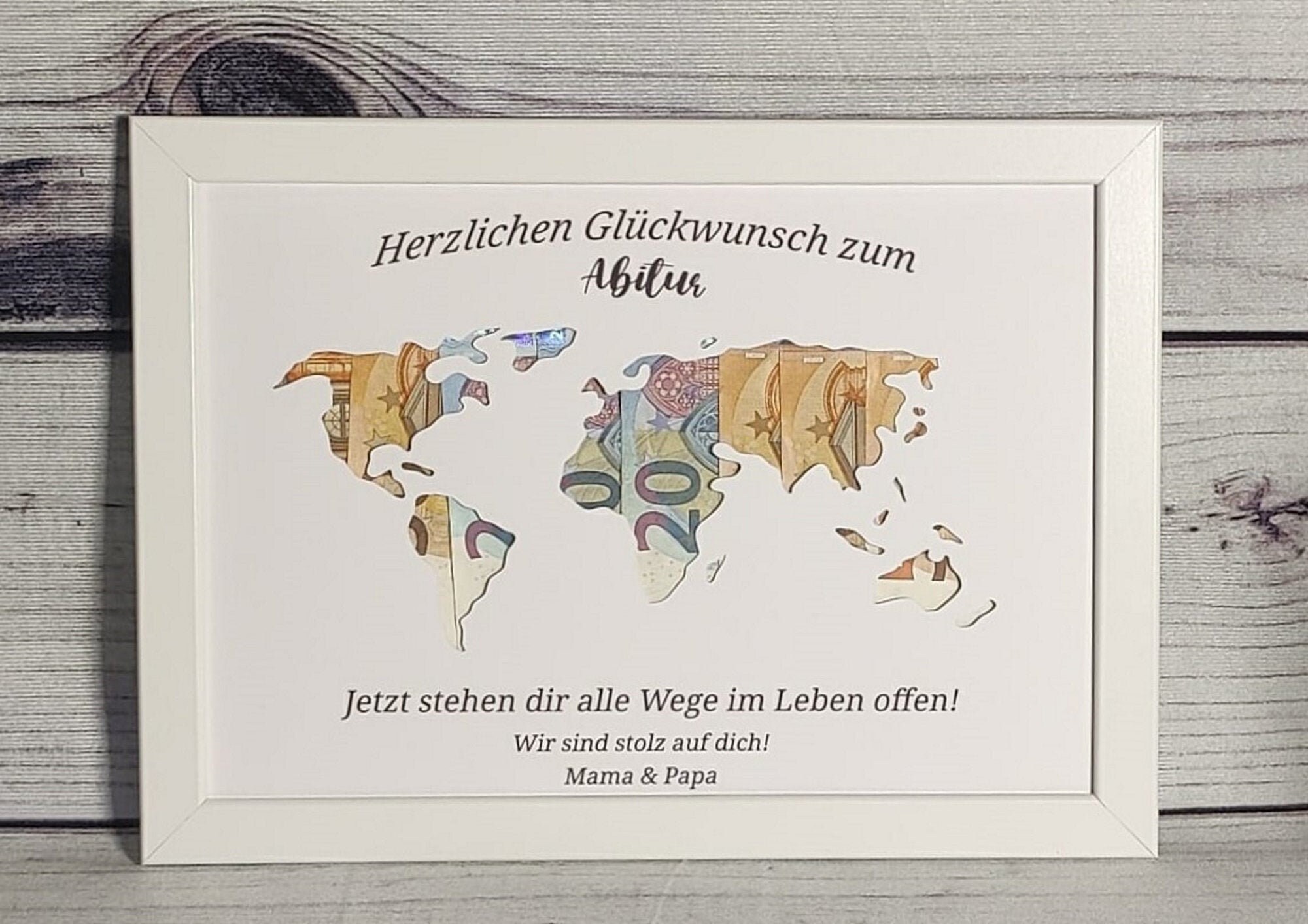 Abitur Geldgeschenk Individuelles Geschenk zum Etsy