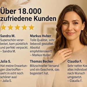 Bewertungen zufriedener Kundinnen und Kunden von EinzigartigeIdeen