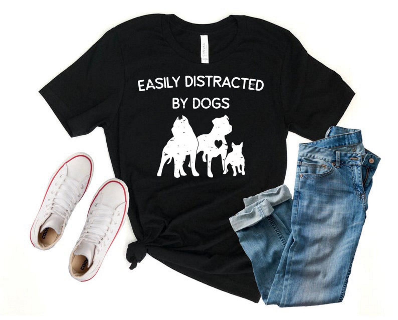 Easily distracted by Dogs Hunde Liebhaber zum Muttertag Etsy
