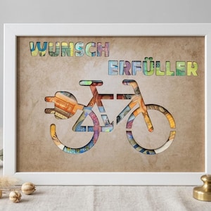 Wunscherfüller Geldgeschenk DIY Rahmen Hochzeit Geburtstag Reise Urlaub Auto Führerschein Erinnerung Geschenkidee imagen 1