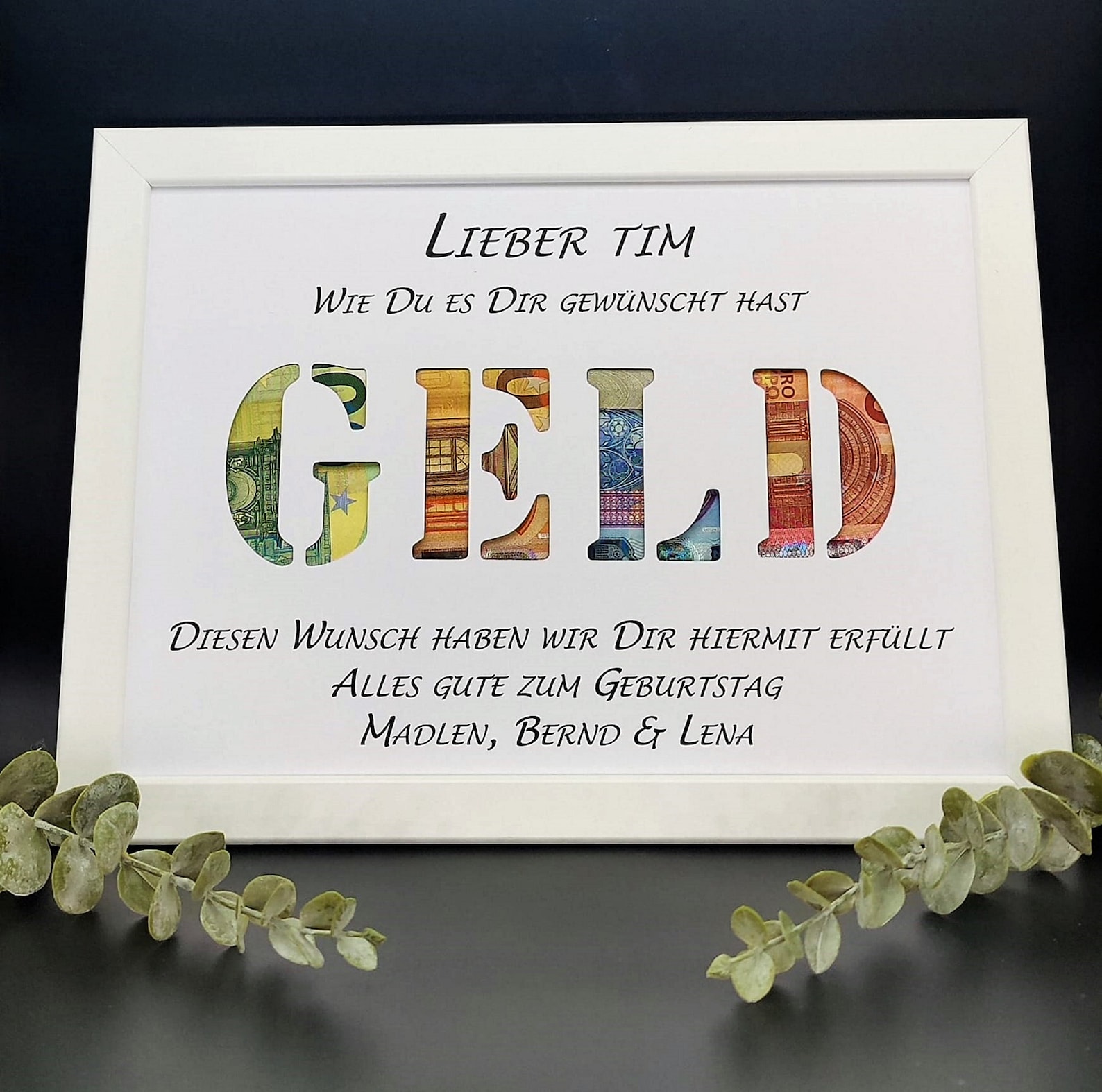 Geld Sammeln Für Kollegen Geburtstag Text Geburtstags Geldgeschenk Individuelles Geschenk Zum Verschenken Zum