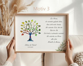 Personalisierte Geldgeschenke zur Hochzeit Geschenk mit Geld für Brautpaar Hochzeitsgeschenk personalisiert Geschenke Hochzeit Geld