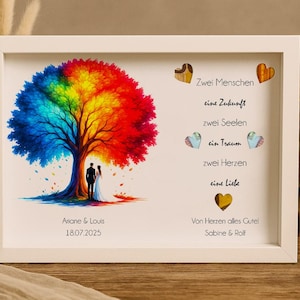 Personalisierte Geldgeschenke zur Hochzeit Geschenk mit Geld für Brautpaar Hochzeitsgeschenk personalisiert Geschenke Hochzeit Geld