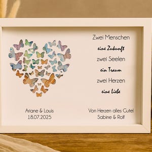 Personalisierte Geldgeschenke zur Hochzeit Geschenk mit Geld für Brautpaar Hochzeitsgeschenk personalisiert Geschenke Hochzeit Geld