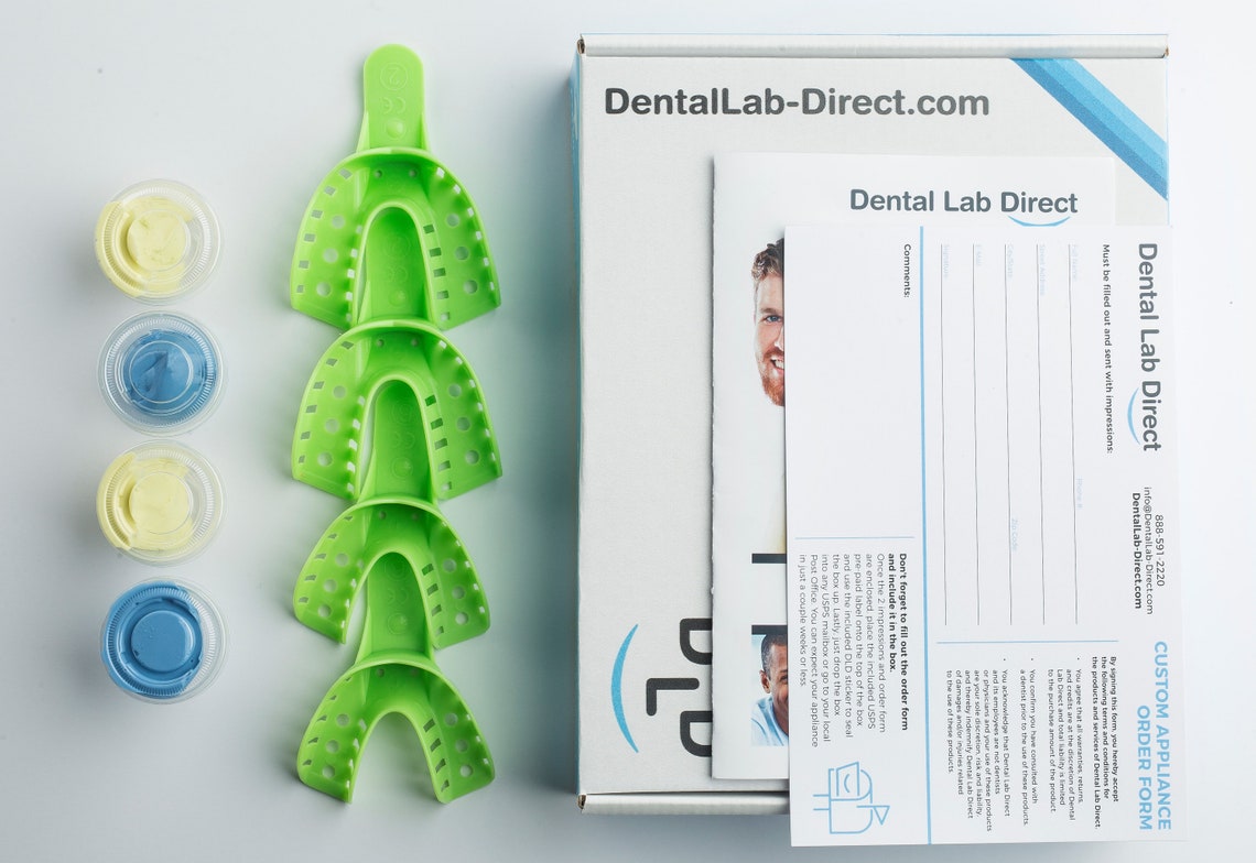 Clear Orthodontic Retainer Clear Aligners impression Kit Included Etsy