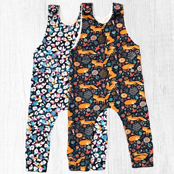 Handmade Children’s Romper | Baby Romper | Children’s Dungarees | Baby Dungarees | Baby Gift |