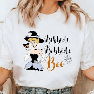Halloween Bibbidi Bobbidi Boo Cinderella Shirt, Halloween Disney Princess Cinderella Kids Shirt, Trick or Treat Tee, Witch Baby Tee, Spooky