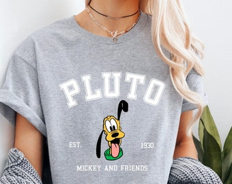 Pluto Shirt, Disney Shirt, Disney Mickey and Friends Shirt, Disney Pluto Shirt, Disney Family Shirt, Disneyland Vacation Shirt