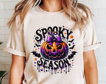 Halloween Spooky Season Pumpkin Shirt