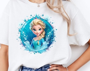 Elsa Shirt, Disney Elsa Shirt, Disney Frozen Shirt, Disney Princess Shirt,  Disneyland Girl Shirt, Disney Family Shirt, Princess Elsa