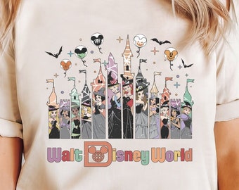Halloween Princess Girl Shirt, Disney Walt Disney World Shirt, Retro Witch Princess Ear Shirt, Disney Trip Shirt, Trick or Treat Shirt