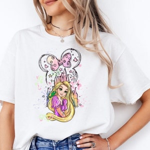 Rapunzel Disneyland Vacation Shirt, Fairy Castle Tee