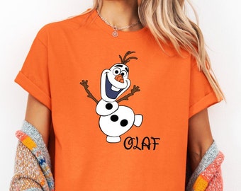 Olaf Frozen Disney Kids Shirt, Frozen Characters Baby Tee, Disney Princess Elsa Shirt, Disneyland Vacation, Disney Family Shirt, Frozen Olaf
