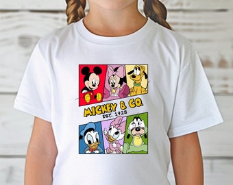 Baby Mickey And Co Kids Shirt, Disney Mickey and Friends Baby Shirt, Cute Disney Mickey Shirt, Disney Vacation Shirt, Family Matching Shirt