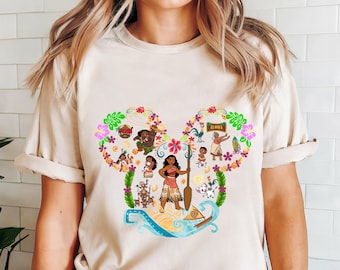 Moana Shirt, Disney Moana Shirt, Moana Movie Shirt, Cool Moana Shirt, Moana Shirt Disney Vacation, Moana Family Tee, Minnie Ear Moana Shirt