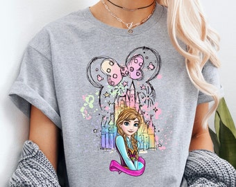 Disney Frozen Shirt, Disney Anna Shirt, Princess Anna Shirt, Disneyland Girl Shirt, Frozen Magic Kingdom Shirt, Disney Family Shirt, Frozen