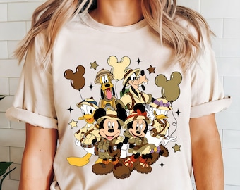 Family Animal Kingdom Shirt, Mickey Safari Shirt, Kids Disney Safari Tee, Mickey and Friends Tee, Family Disney Vacay Shirt, Baby Mickey Tee