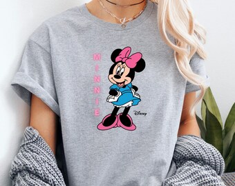 Cute Minnie Shirt, Disney Minnie Kids Shirt, Disneyland Minnie Lover Girl Shirt, Disney world Travel Shirt, Trending Mickey Shirt, Kids Tee