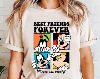 Disney Best Friends Kids Shirt, Disney Mickey and Goofy Shirt, Disney Kids Tee, Disneyland Vacation Tee, Kids Mickey Shirt, Best Friend Tee