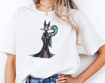 Maleficent Queen Shirt, Disney Evil Queen Shirt, Disney Dark Fairy Woman Shirt, Sleeping Beauty Movies Shirt, Disney Trip Shirt, Bad Girls