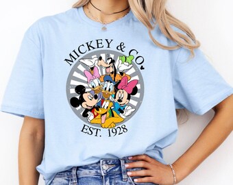 Mickey and Co Shirt, Disney Mickey Shirt, Mickey and Friends Shirt, Disneyland Shirt, Disney Family Shirt, Disneyworld Shirt, Mickey Shirt