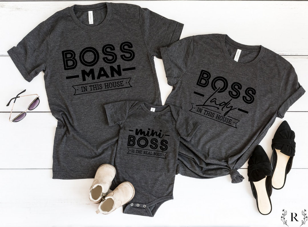 Boss man boss lady mini boss discount