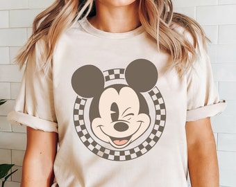Retro Mickey Mouse Family Vacation Shirt