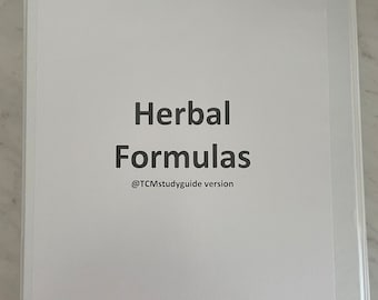 Aglutinante de fórmula a base de hierbas