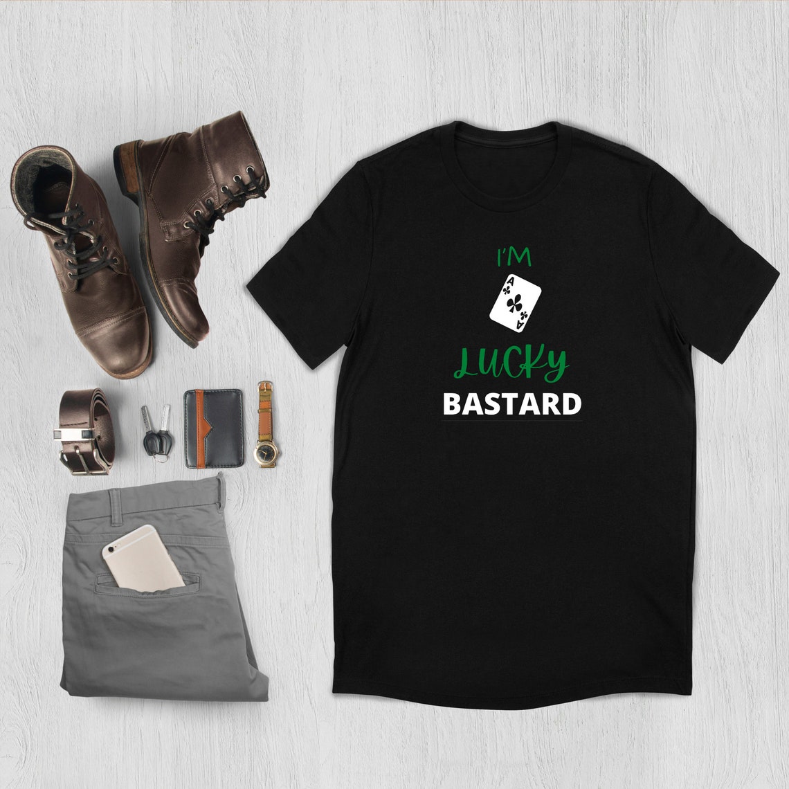 I'm a Lucky Bastard Tshirt St Patrick's Day Shirt Etsy