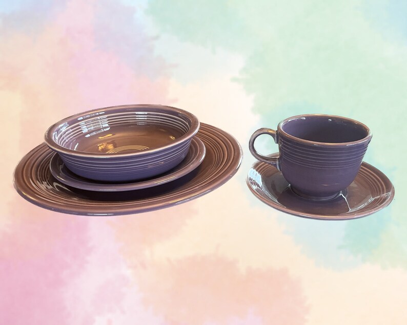 Lilac Fiesta Ware Etsy