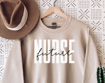 Future Nurse Sweatshirt, Nurse In Training, Nursing School Student, Nurse Graduation, RN Registered Nurse, Nursing Crewneck, Gift for Nurse