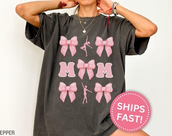Dance Mom Shirt, Dance Mom Tshirt Gifts for Dance Mama for Mother's Day Gift for Dancer Mom Dancing Mama Ballet Mom Dancer Mama Tee (KC0129)