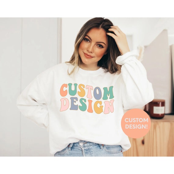 Custom design crewnecks sale
