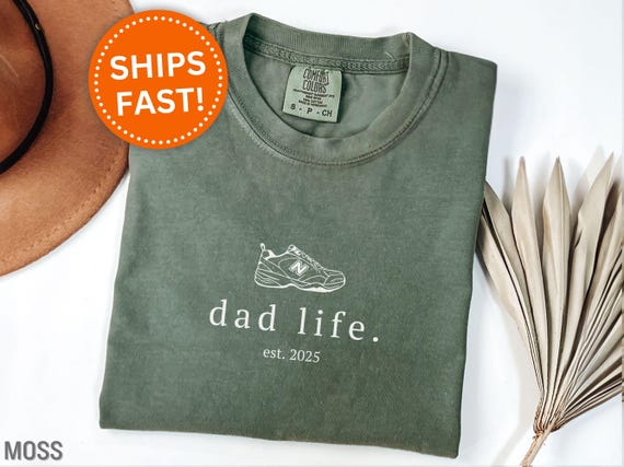 Custom Dad Life Shirt, Personalized Dad Life Shirt Gifts for Dad for Father's Day Gifts for New Dad Life Shirt for Dad Announcement (KC0359)