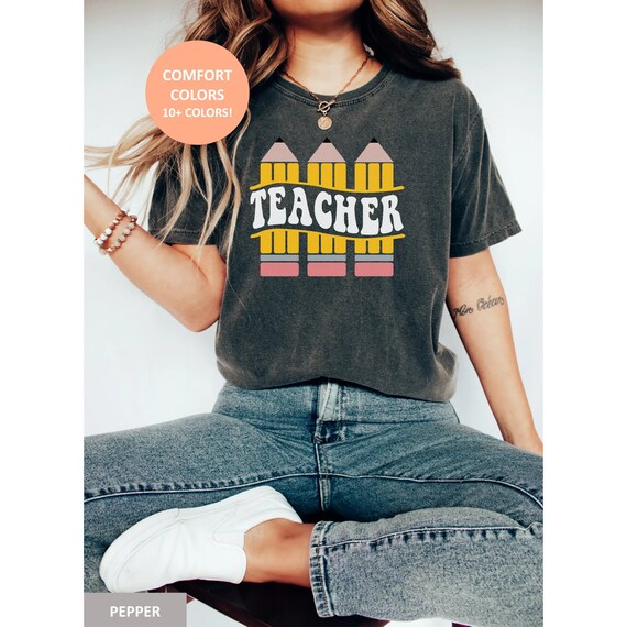 Teacher T-Shirt Back To School Teaching Appreciation Gift Teacher T-Shirt Back To School Teaching Appreciation Gift