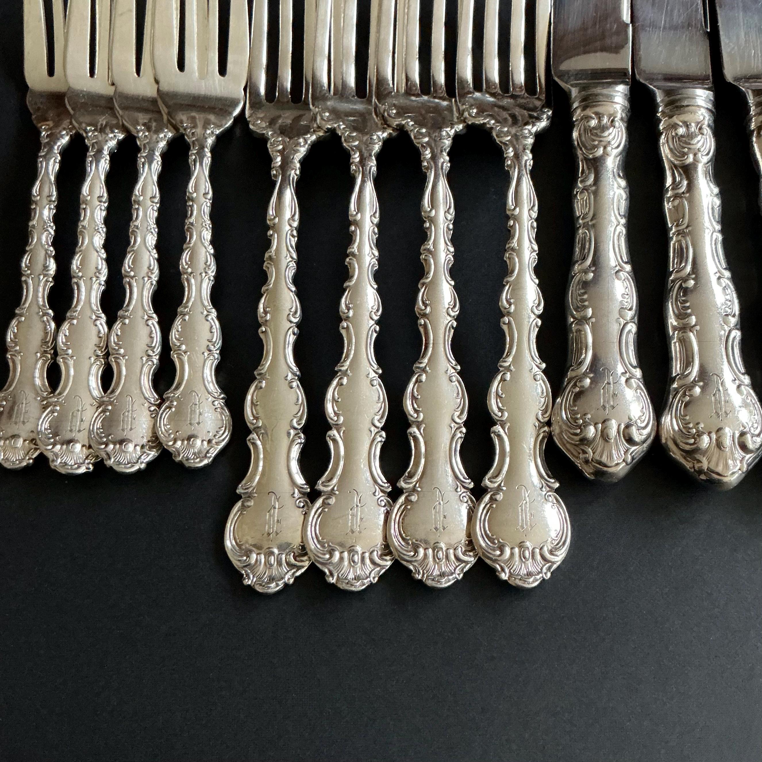 French Sterling Silver Flatware - Etsy