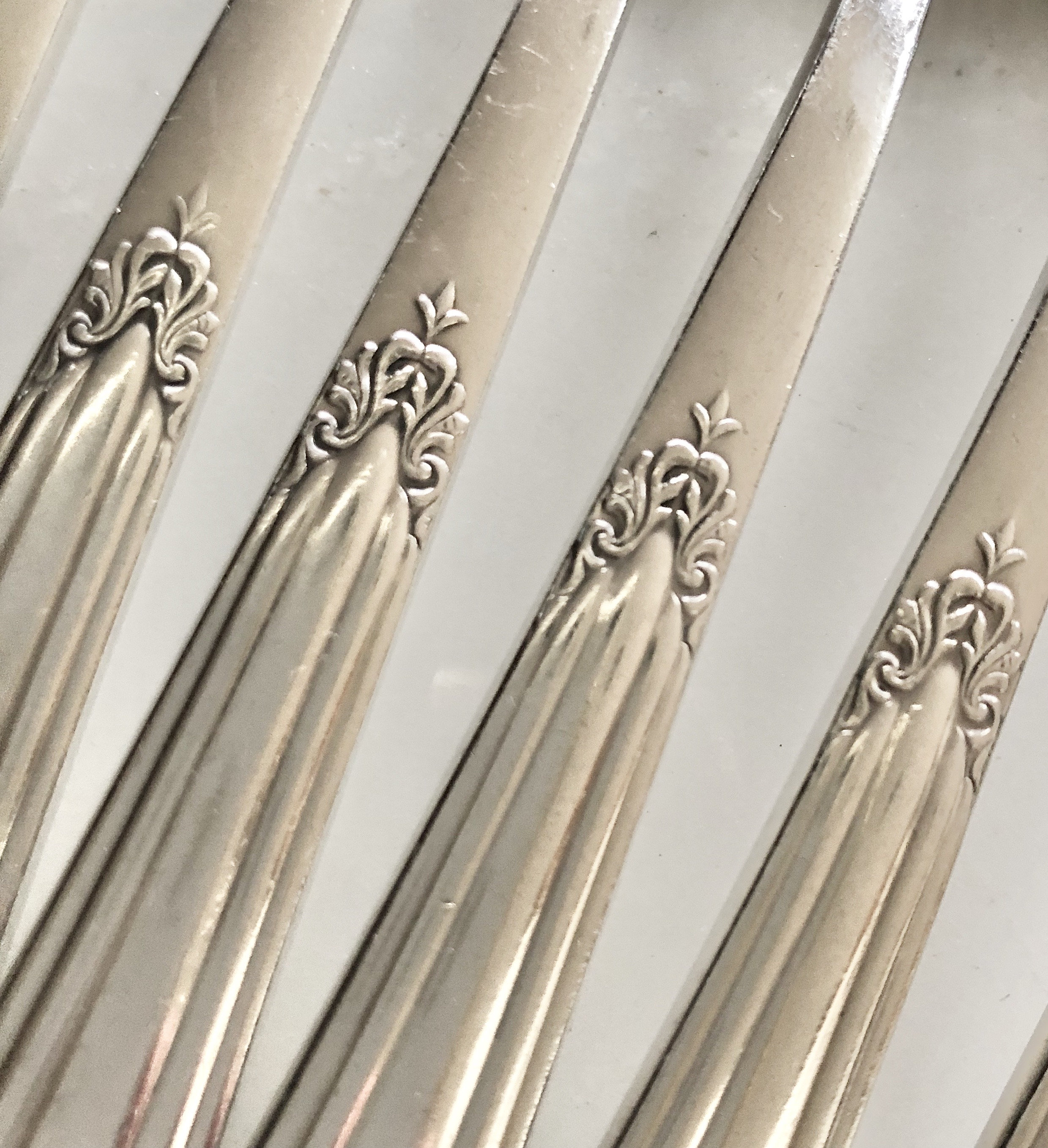 WMF Silver Plated Dessert Set: Art Deco Fächer Fan Pattern - Etsy