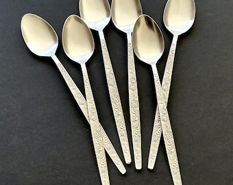 Vintage Stainless Steel Ice Tea Spoons Japan Made Set of 4 - Etsy