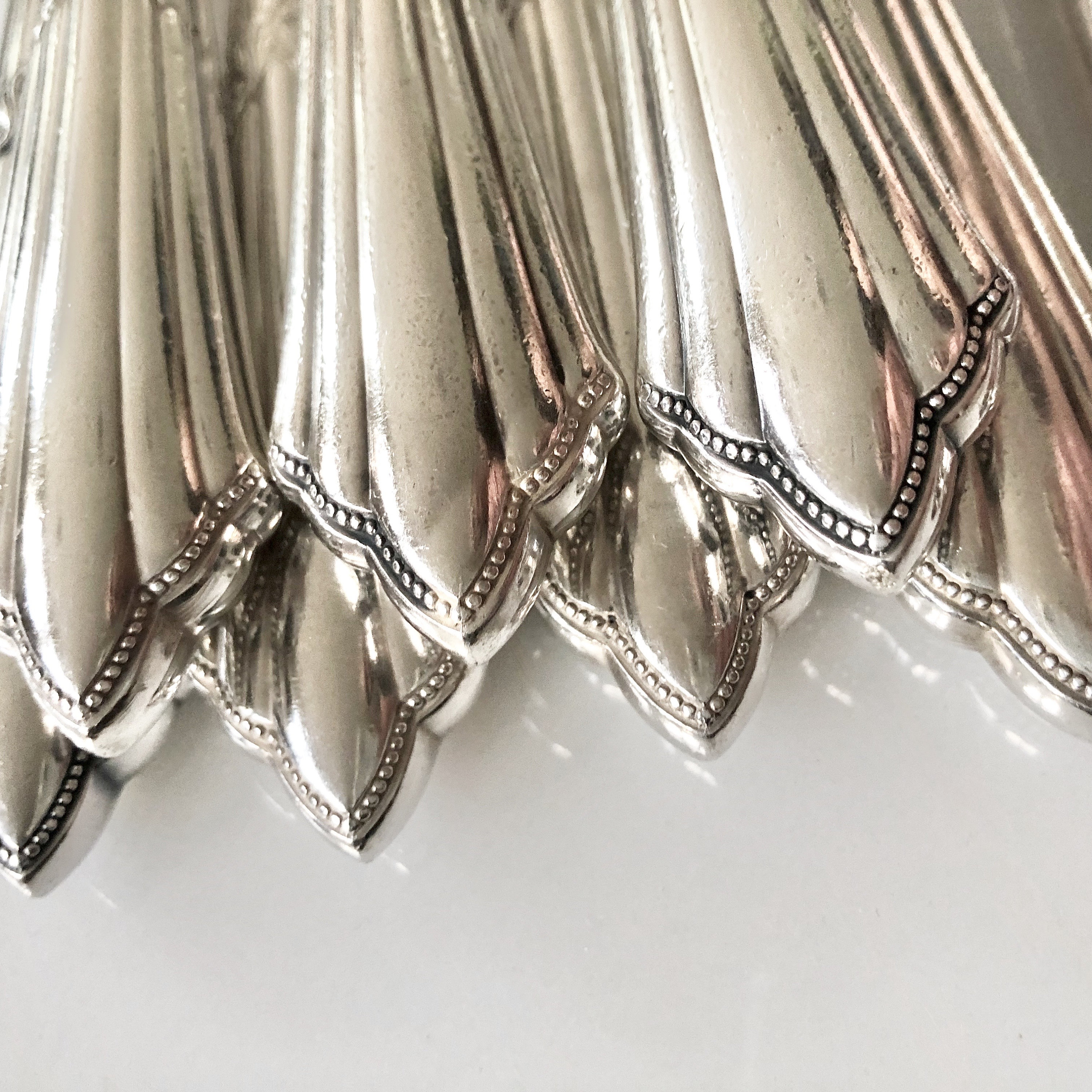 WMF Silver Plated Dessert Set: Art Deco Fächer Fan Pattern - Etsy