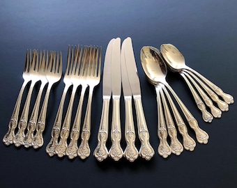 Silverplate Set Magnolia Inspiration Pattern Silverware Collection
