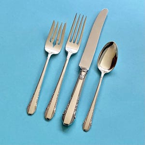 Sterling silver flatware from International Sterling, Enchantress pattern
