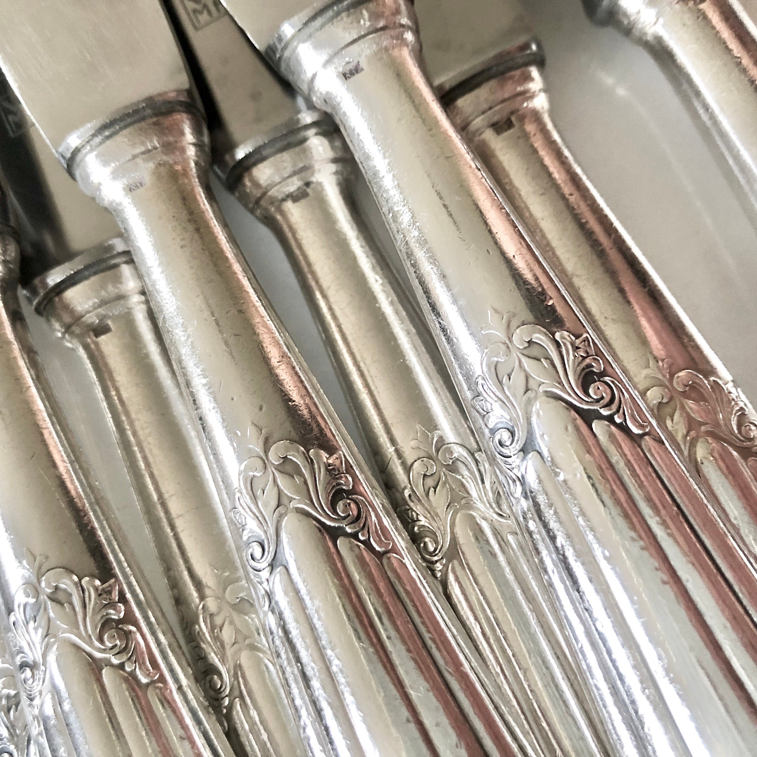WMF Silver Plated Dessert Set: Art Deco Fächer Fan Pattern - Etsy