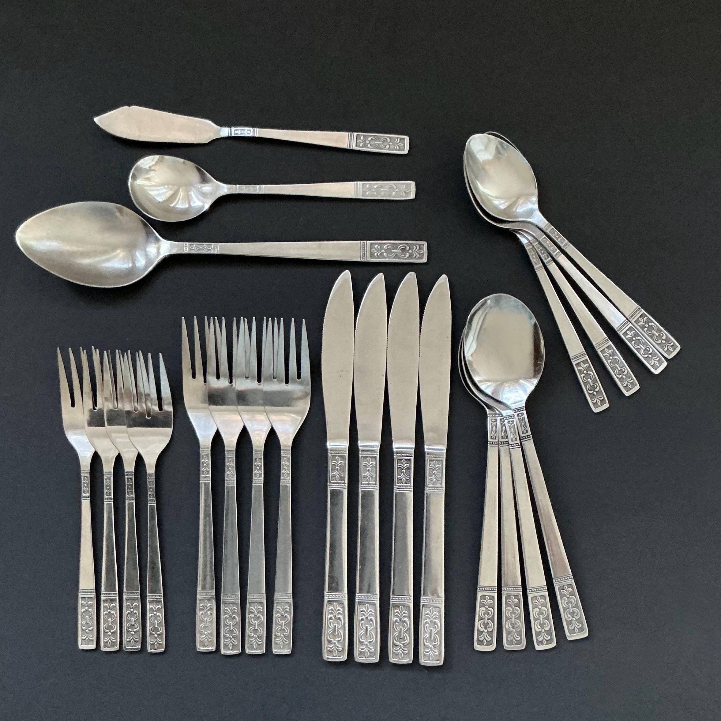 Vintage japanese stainless steel flatware - Etsy 日本