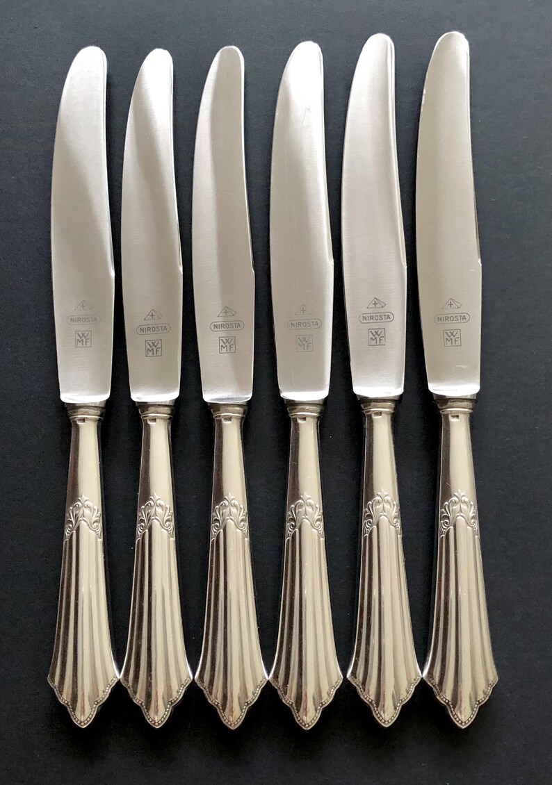 WMF Silver Plated Dessert Set: Art Deco Fächer Fan Pattern - Etsy