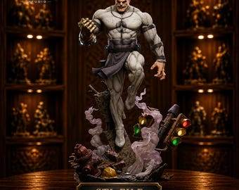 Conquest Invicible Fanart STL Statue | 1/6 Scale | 3D STL Print File Model Download