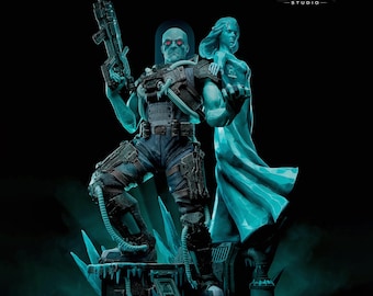 Mr Freeze STL Statue 1/6 Scale | Fan Art 3D Print
